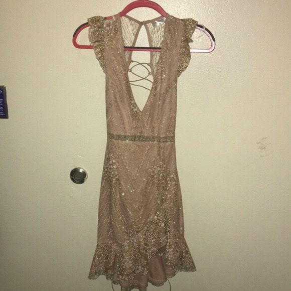 Hello Molly Blush Cocktail Dress (XS) - Picture 5 of 7